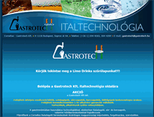 Tablet Screenshot of gastrotech.hu